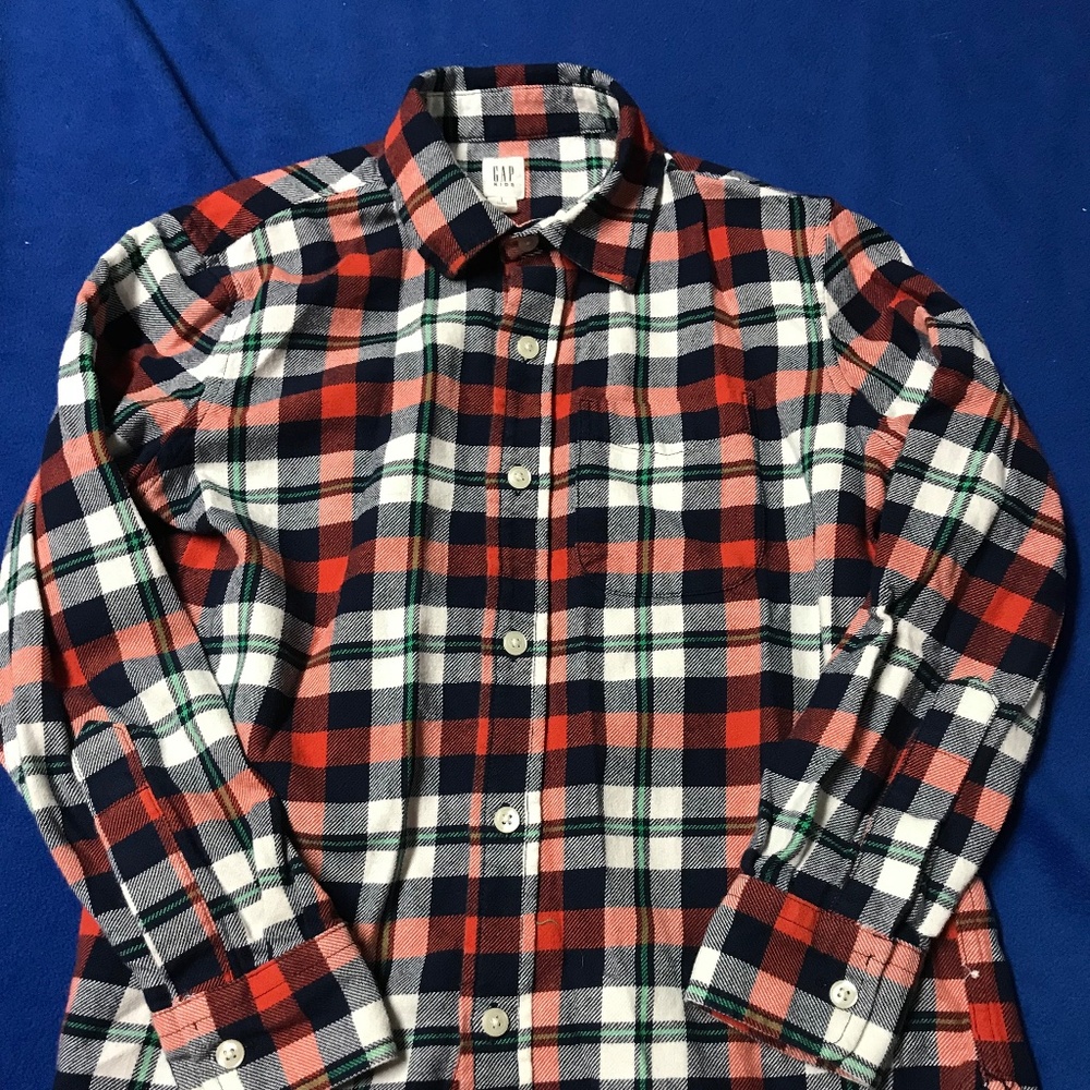 THREE! Old Navy Gap boys long sleeve shirts Bundle of Three Shirts!